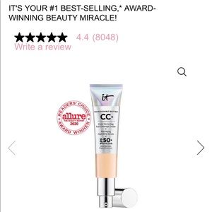 It Cosmetics Your Skin But Better CC+ Cream SPF50+ Medium NWT